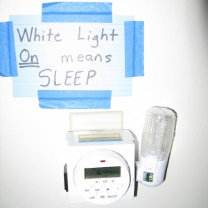 Light ON Means Sleep