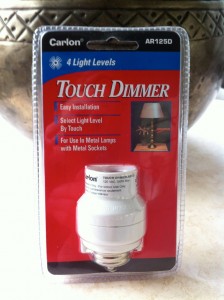 Carlon Touch Dimmer adapter